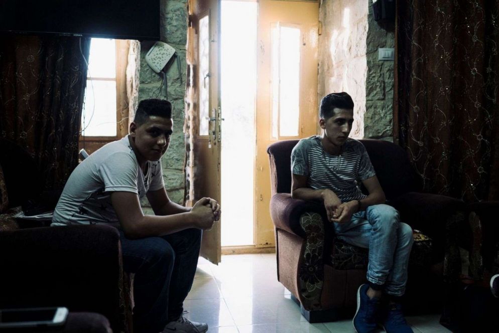 Ritratti di giovani nel Territorio Occupato Palestinese