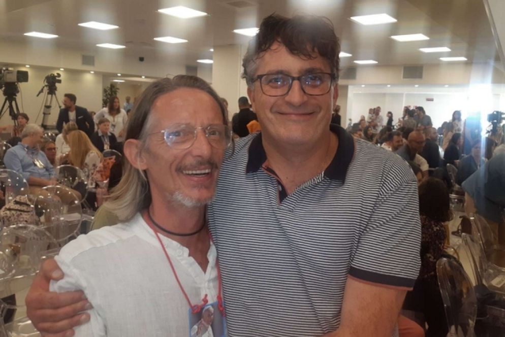 Tommaso (a sinistra) e Mirko