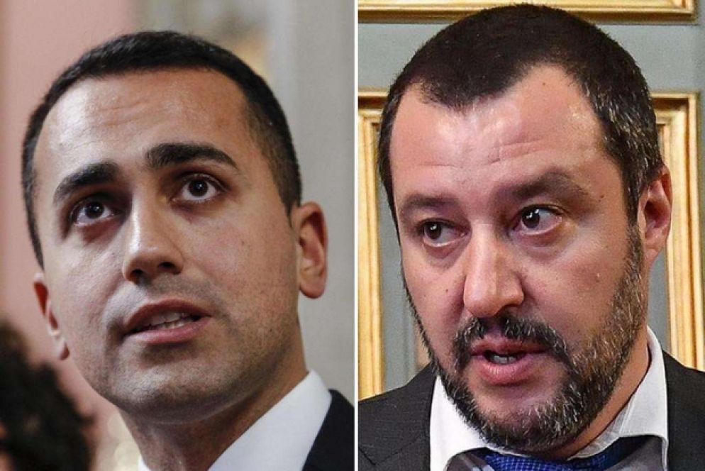 Luigi Di Maio e Matteo Salvini, leader di M5s e Lega