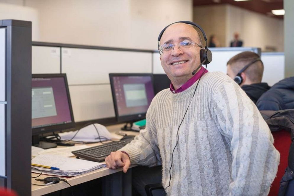 Mauro Menta, 15 anni di disoccupazione, ora ha un contratto a tempo indeterminato