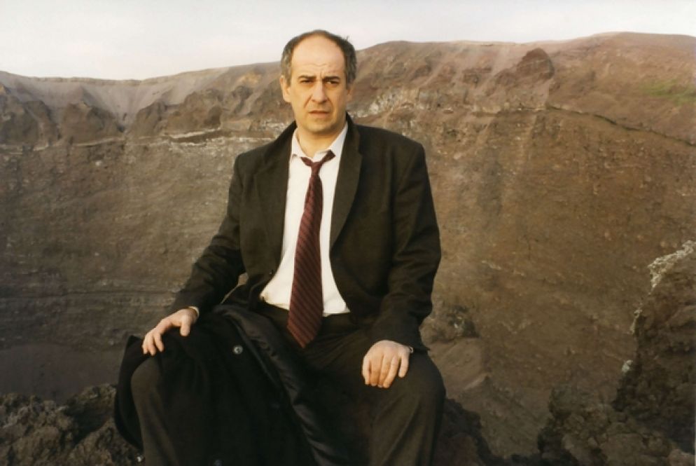 Toni Servillo nel film "La salita", 1997 (foto Alessia Bulgari)