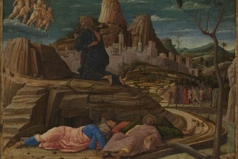 Andrea Mantegna, «Orazione nell'Orto» (1455-56, Londra, National Gallery)
