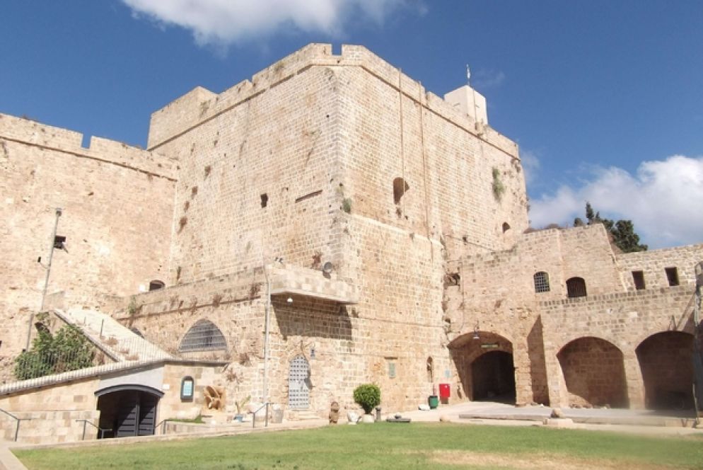 L'imponente cittadella dei Cavalieri Ospitalieri ad Acri