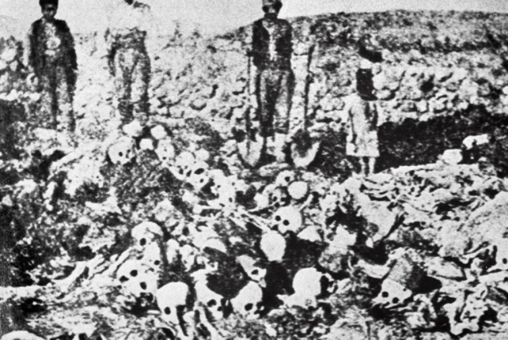 Una immagine del genocidio armeno dall'archivio Ansa