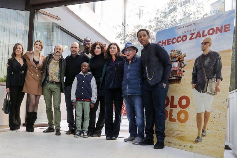 Il cast di "Tolo Tolo" - Ansa