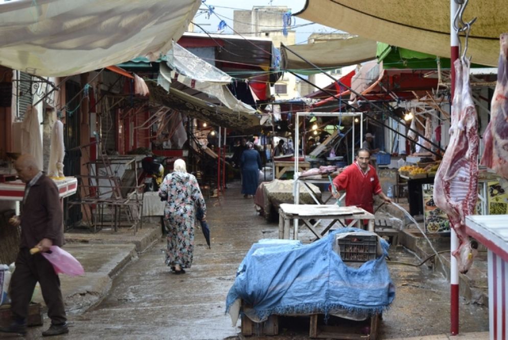 Il mercato di Beni Mellal in Marocco (G. Paolucci)
