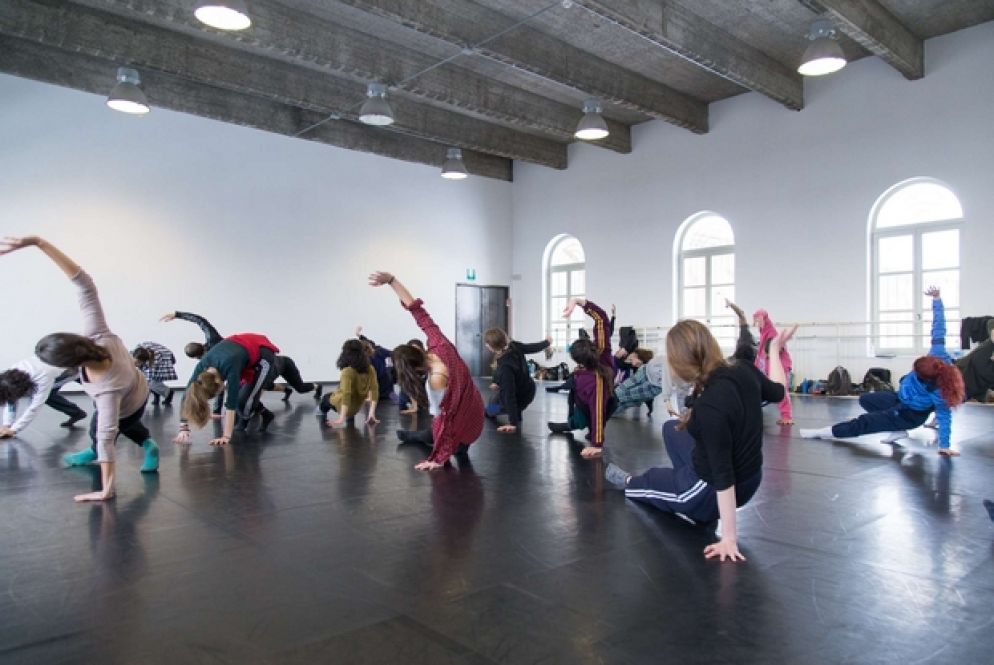 Un workshop alla lavanderia a Vapore, Collegno (Torino)