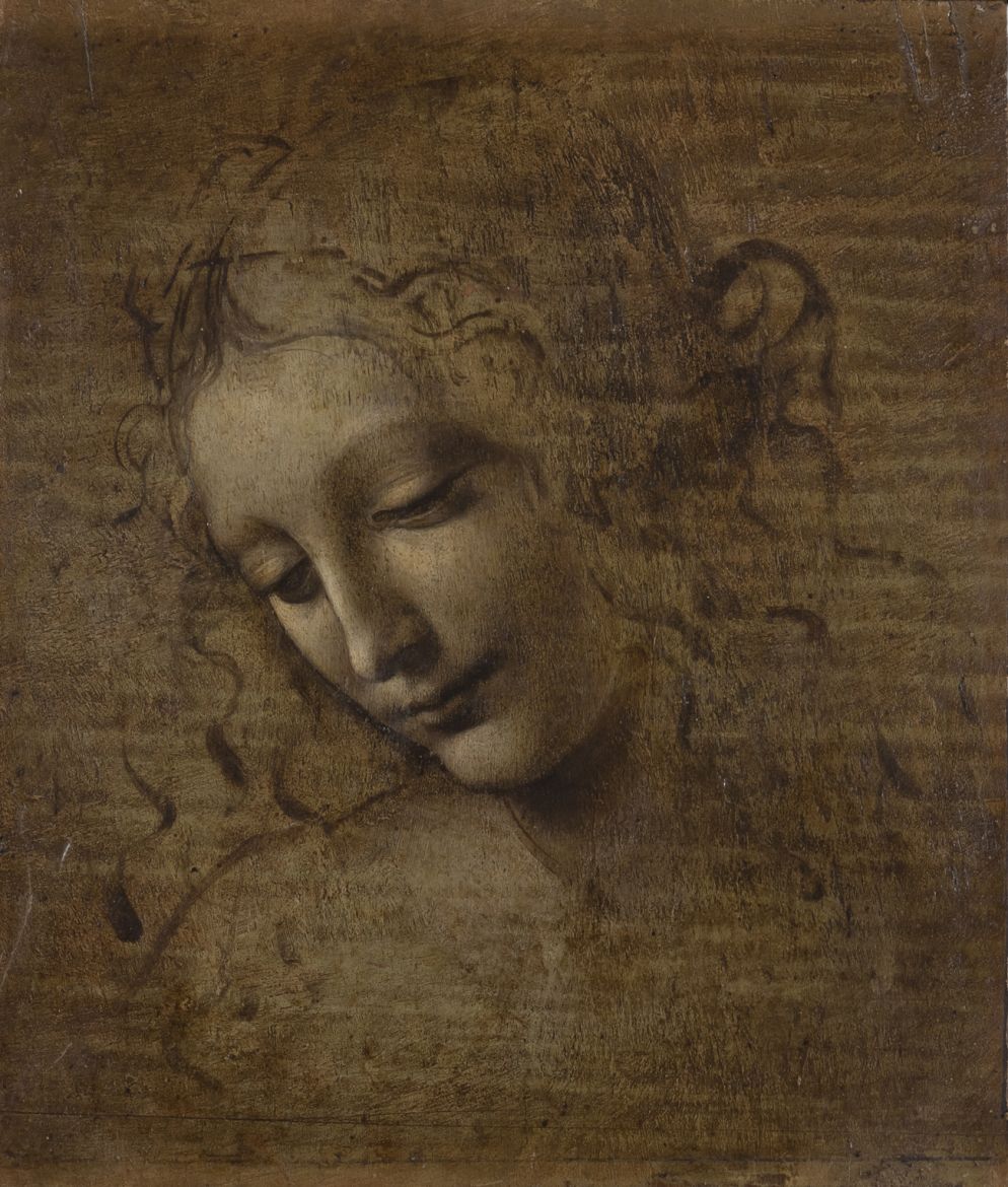 Leonardo da Vinci, "Testa di donna detta la Scapigliata"