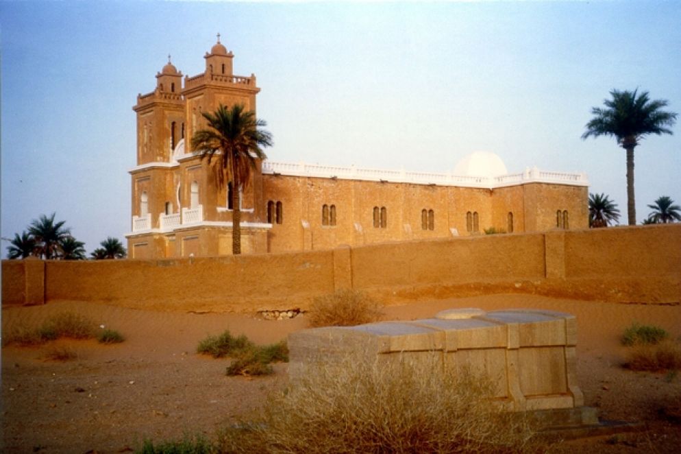 Il luogo in cui è sepolto Charles de Foucauld