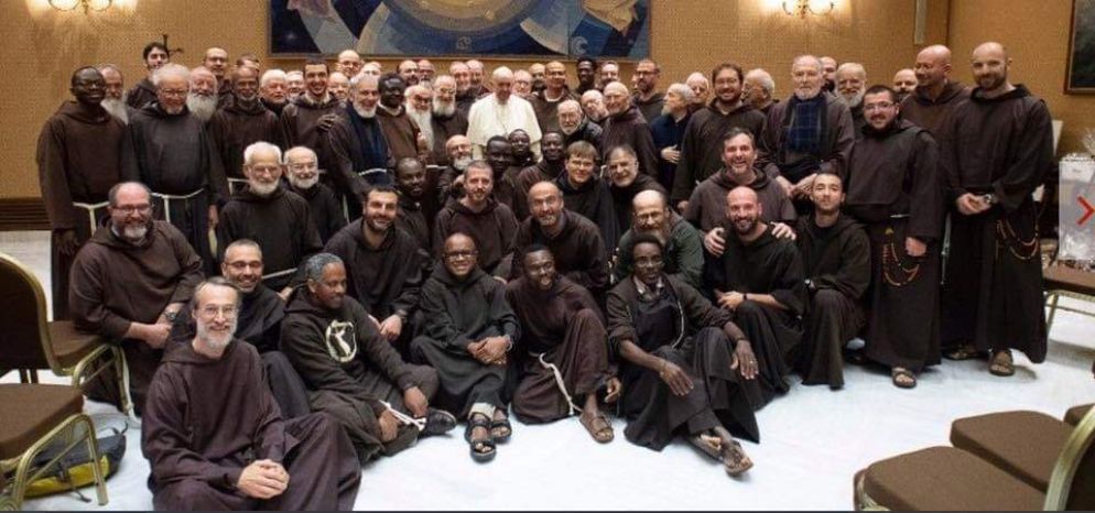 L'udienza ai cappuccini delle Marche