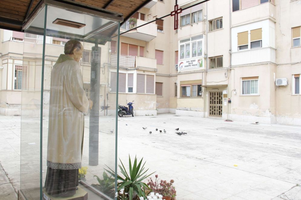 La casa-museo di padre Pino Puglisi a Brancaccio che sarà visitata dal Papa