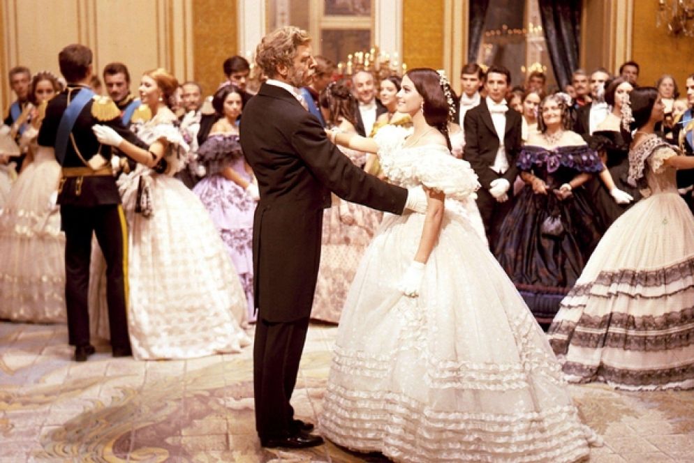 La celebre scena del “Gattopardo”, girata a Palazzo Gangi a Palermo