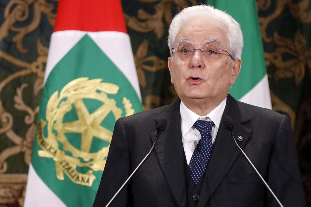 Il presidente della Repubblica, Sergio Mattarella