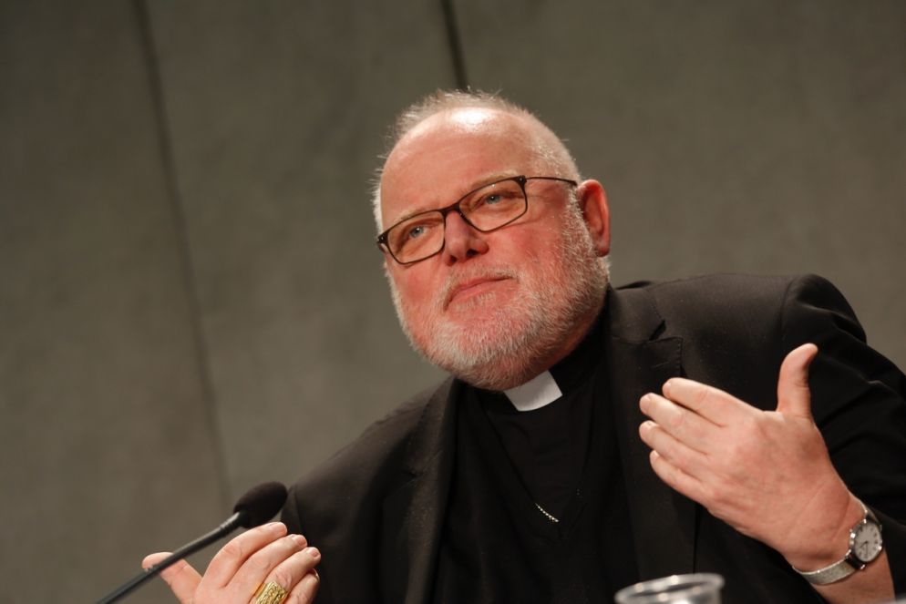 Il cardinale Reinhard Marx (Foto Siciliani)