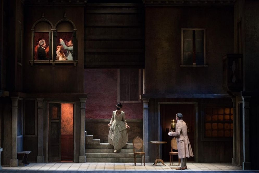 "La bottega del caffè" al Napoli Teatro Festival nel 2015 (foto Ansa)