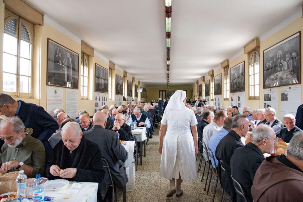 Caravaggio: anche il quinto incontro regionale si è concluso con il pranzo conviviale (Itl-Monica Fagioli)