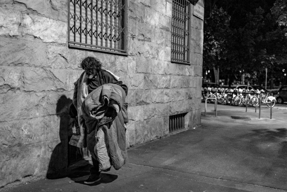 Milano, una fotogafia di Marco Mignano per il progetto «L'anima di Fabrizio»