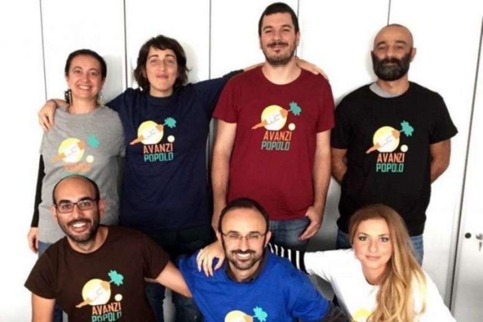 Il gruppo portante dell'associazione Farina 080, che a Bari sta diffondendo la cultura della lotta allo spreco alimentare