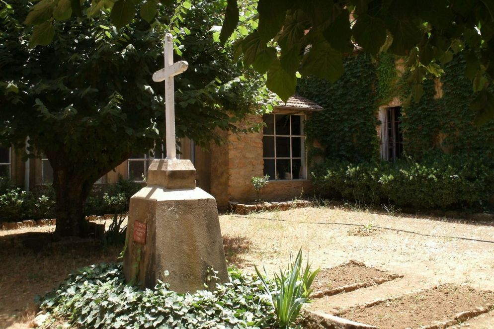 L'interno del monastero di Tibhirine in Algeria - .
