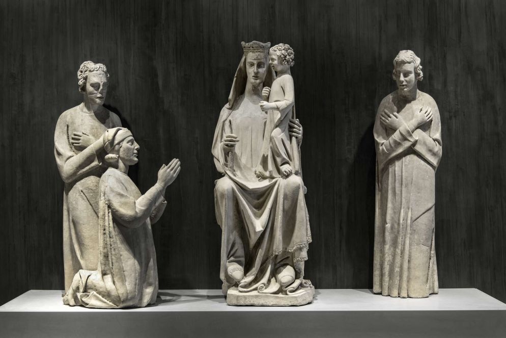 Lupo di Francesco, "Tabernacolo Camposanto" (1320) particolare. Pisa, Museo dell'Opera del Duomo (Nicola Gronchi/Opera della Primaziale di Pisa)