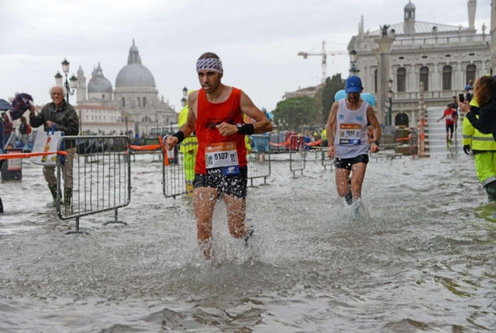 Acqua alta a Venezia