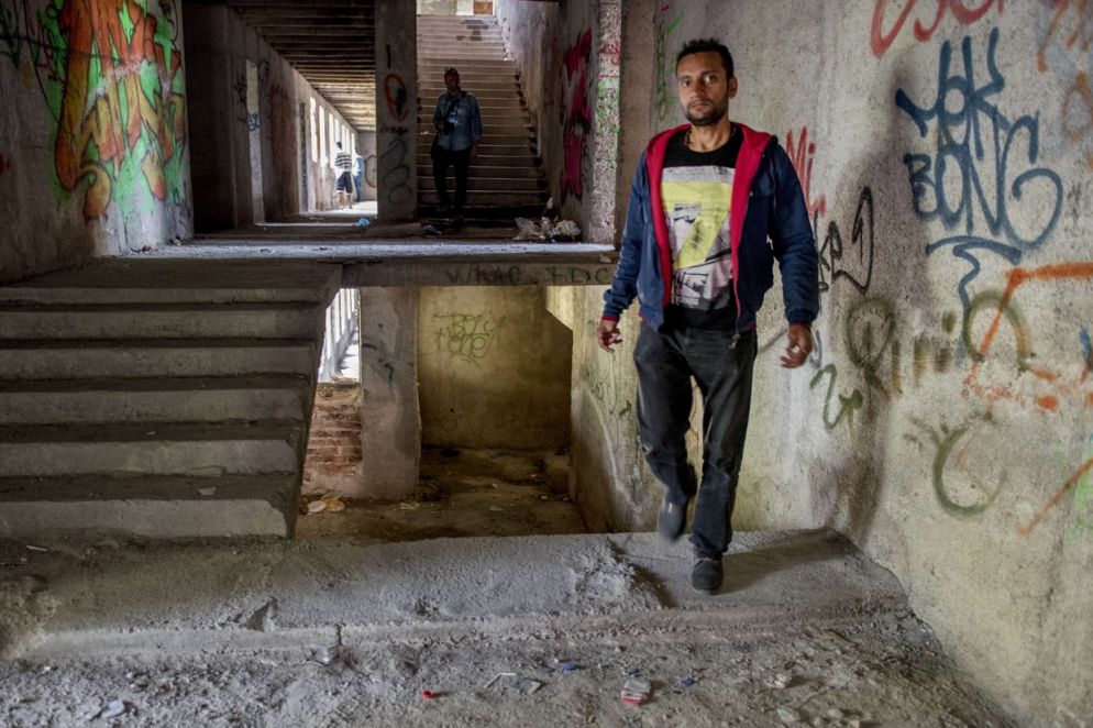 Altri profughi ospiti di passaggio nello studentato (Ennio Brilli)