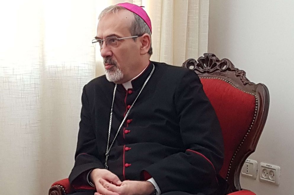 L'arcivescovo Pierbattista Pizzaballa