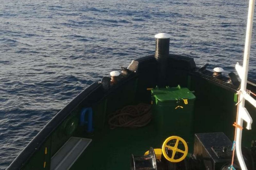 La nave Mare Jonio della Missione Mediterranea