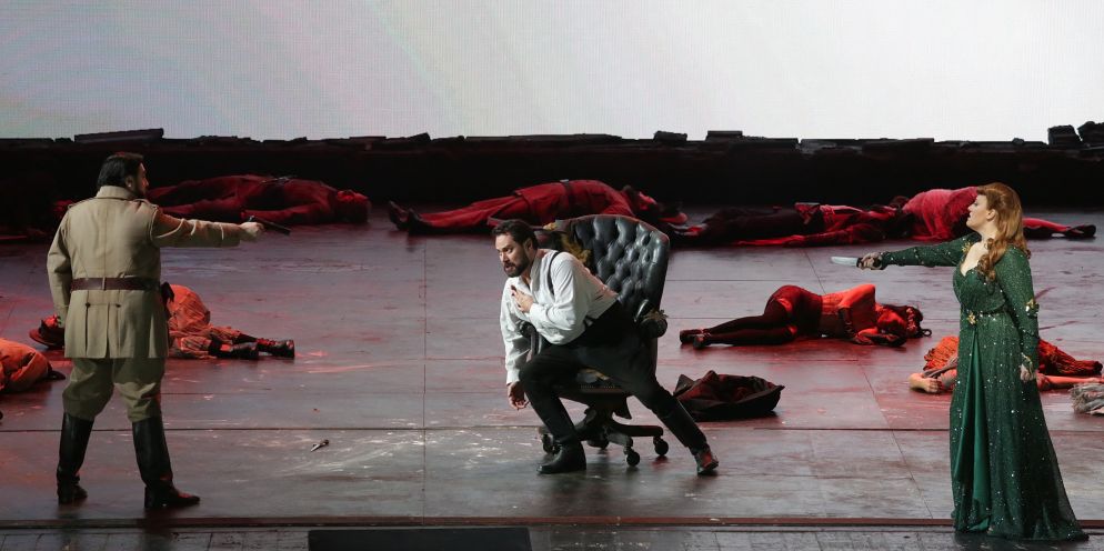 Una scena di "Attila" di Giuseppe Verdi che ha aperto la stagione del Teatro alla Scala (Brescia/Amisano - Teatro alla Scala)