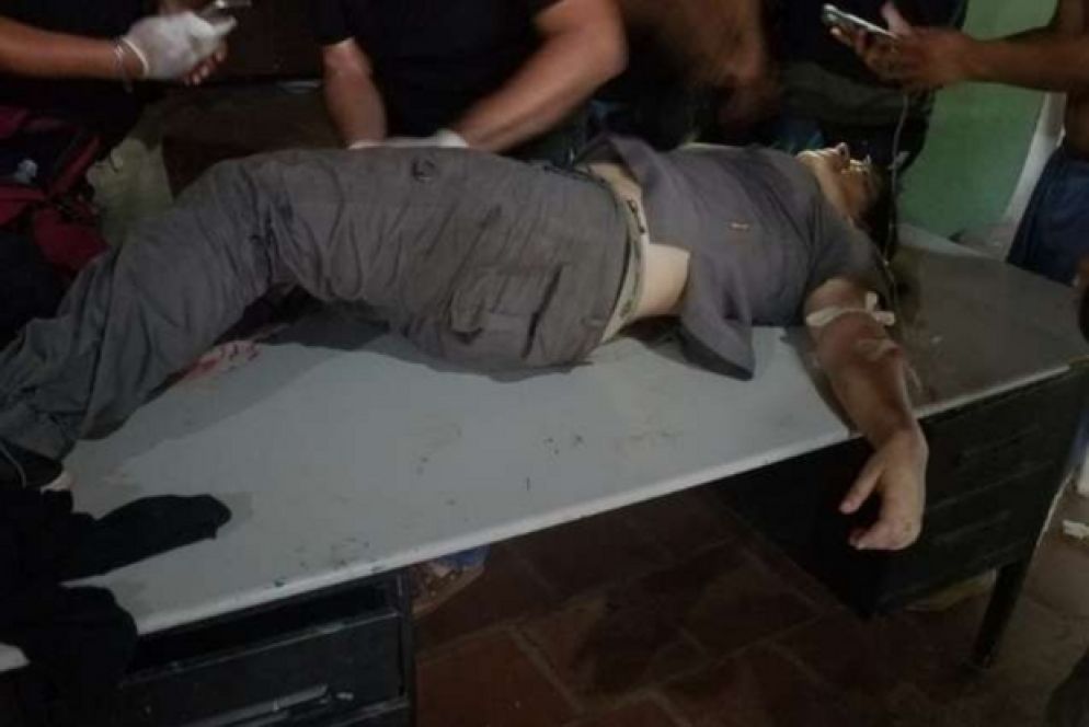 Un fermo immagine di uno dei video degli studenti feriti a Managua