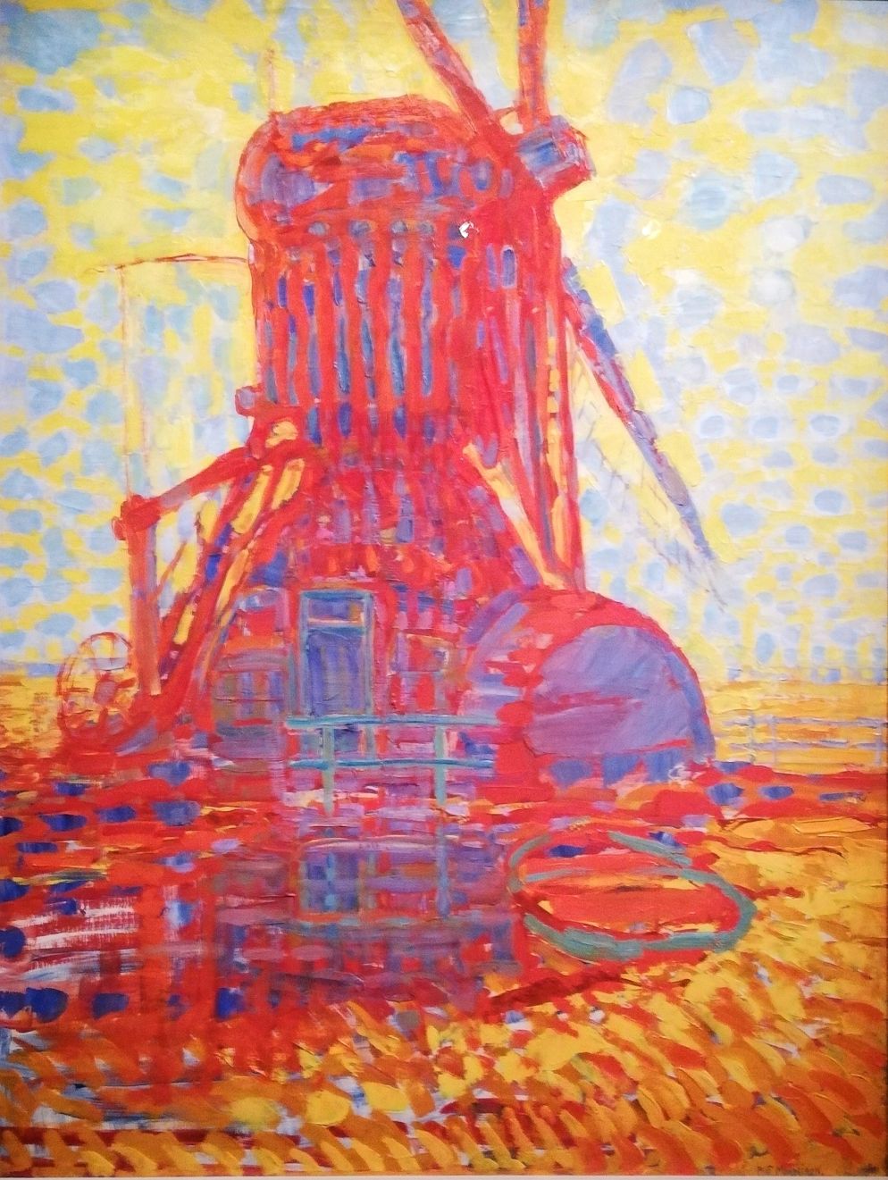 Piet Mondrian, “Mulino nella luce del sole” (1908)