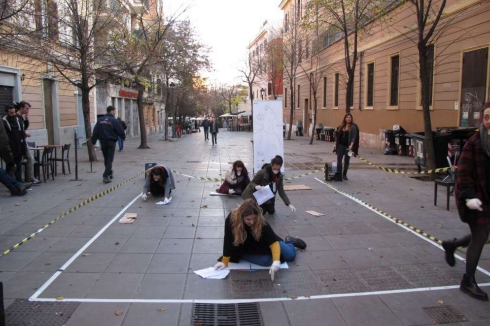 via del Pigneto, Roma (Foto di Luca Liverani)