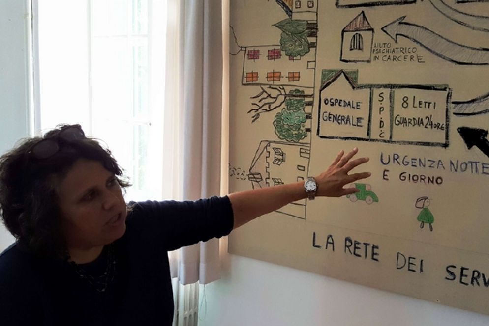 La psicologa Alessandra Oretti, responsabile del Servizio psichiatrico di diagnosi e cura
