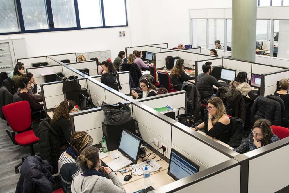 Un call center di aCapo