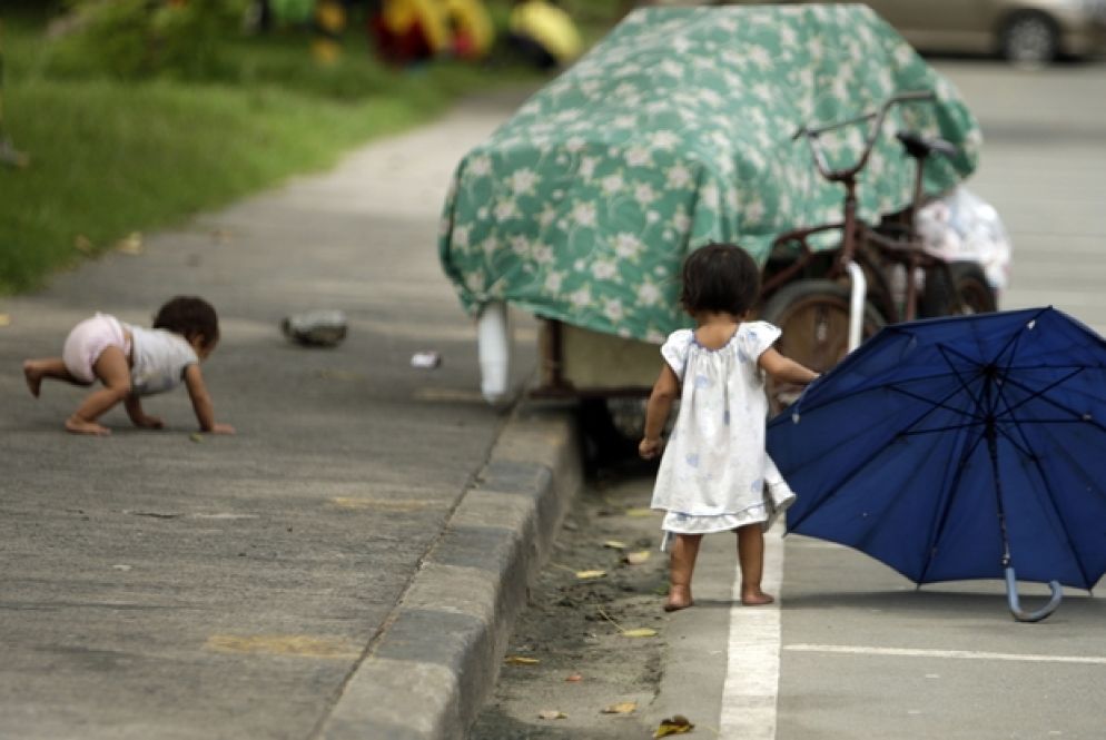 Bambini a Manila