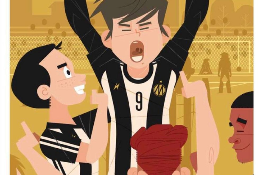 Illustrazioni di Martin Laksman tratte da "Il mio amico Leo"