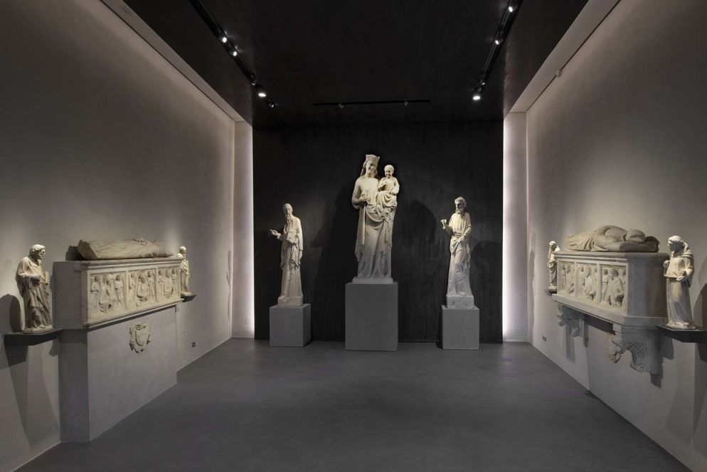 La sala 8 del Museo dell'Opera del Duomo, dedicata ad Andrea e Nino PIsano (Nicola Gronchi/Opera della Primaziale di Pisa)