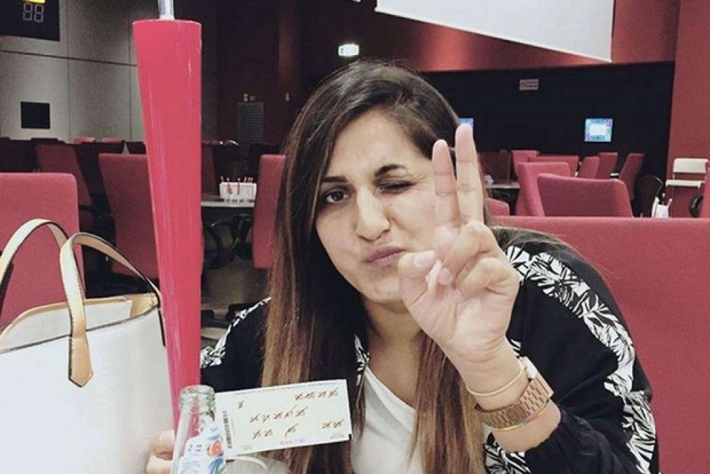 Sana in una foto dal suo profilo Instagram (via Ansa)