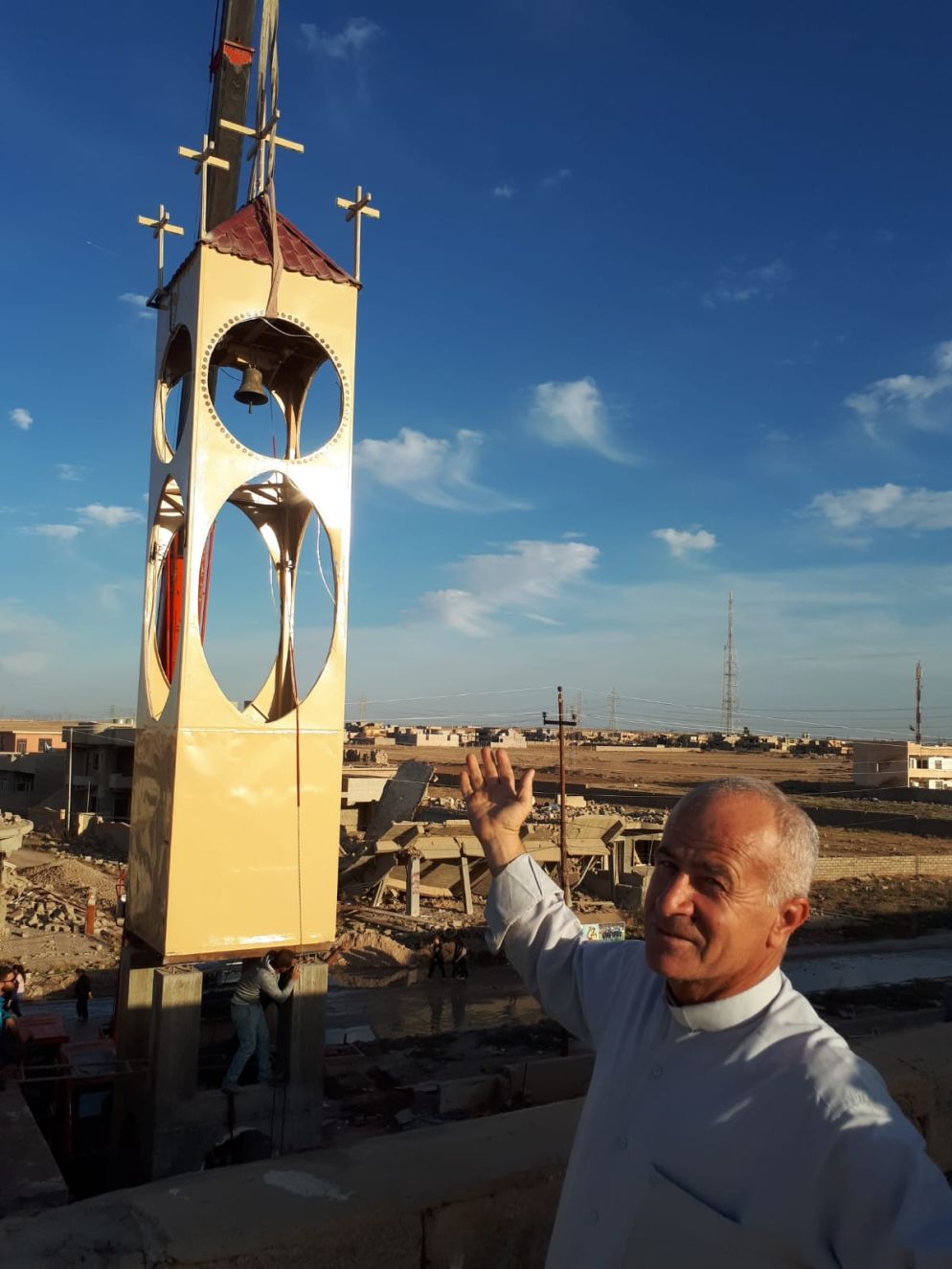 Il piccolo campanile, segno di rinascita