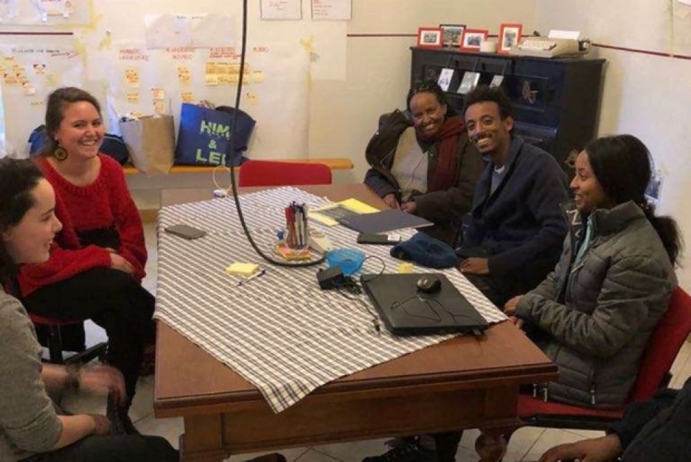 A scuola di italiano gli eritrei accolti a Saluzzo