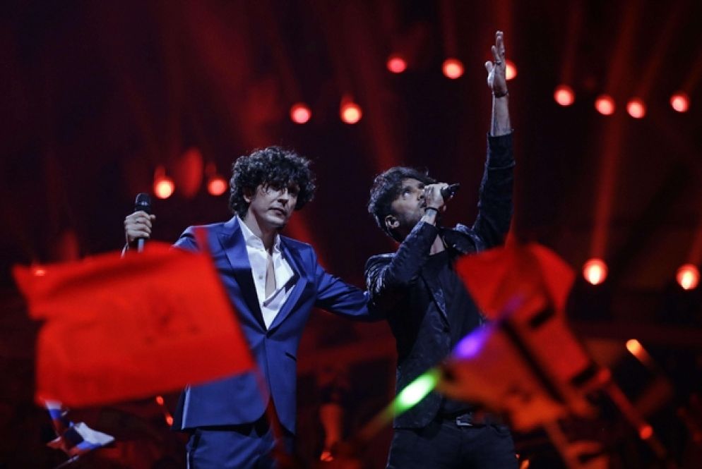 Ermal Meta e Fabrizio Moro, quinti all'Eurovision Song Contest 2018 di Lisbona