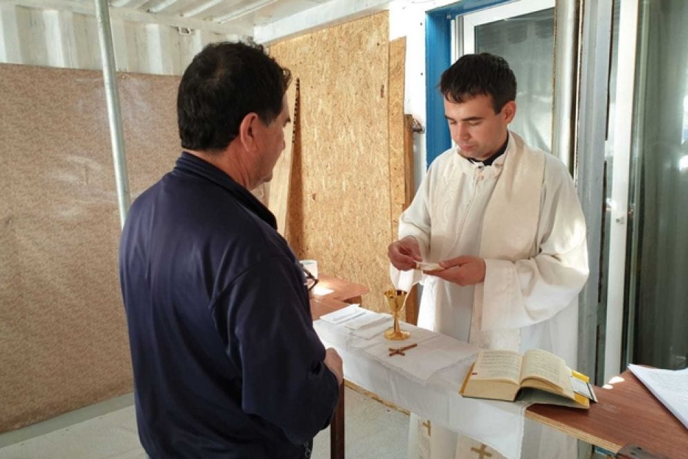 Don Mattia Ferrari a bordo di Mare Jonio, Mediterranea, Rescue Med