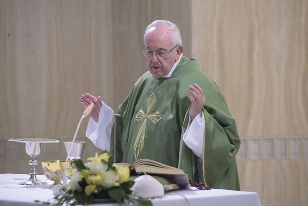 Il Papa presiede l'Eucaristia in Casa Santa Marta (L'Osservatore Romano)