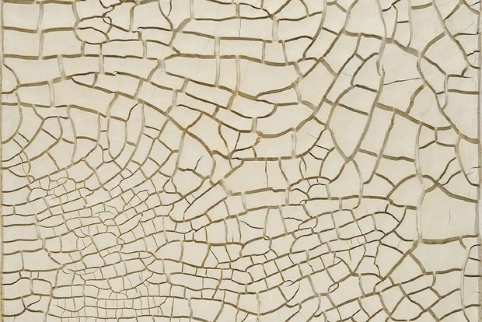 Alberto Burri, “Cretto G3” (1975)