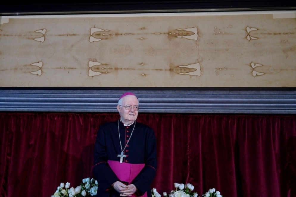 L'arcivescovo di Torino, monsignor Cesare Nosiglia