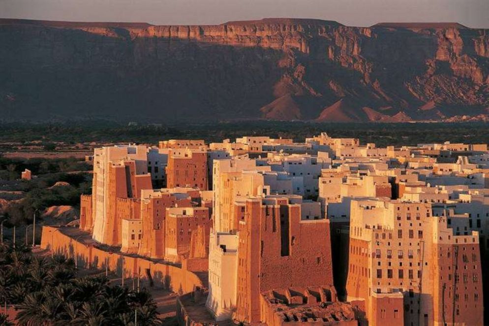 La città di Shibam, in Yemen