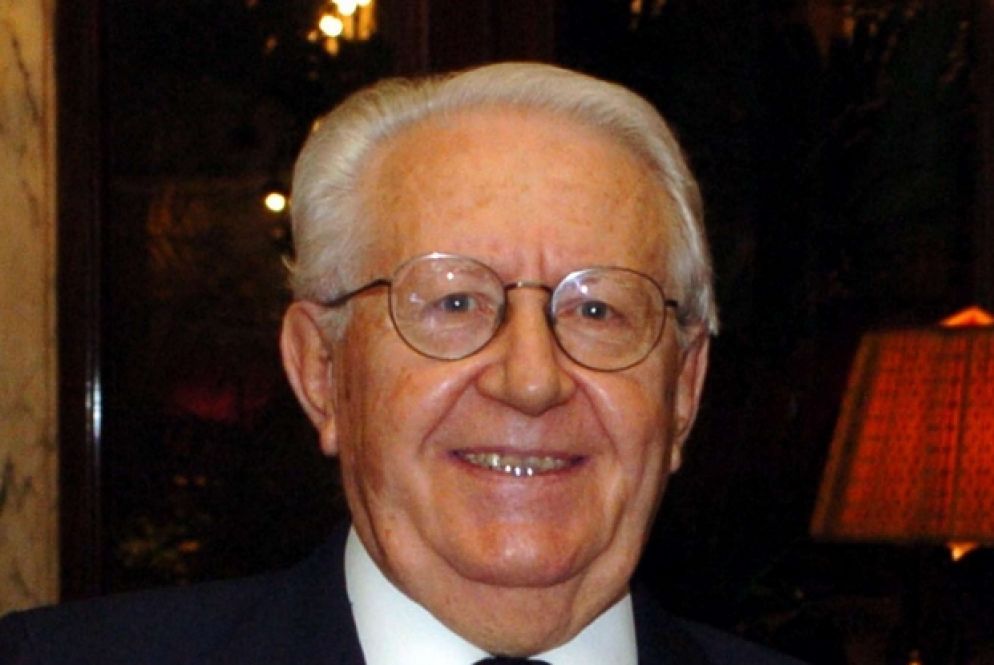 Giuseppe Zamberletti in una foto recente dell'Ansa