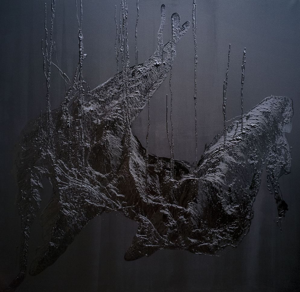 Raul Gabriel, "Depo Black #4" (2017)