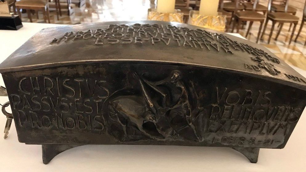 Il reliquiario donato