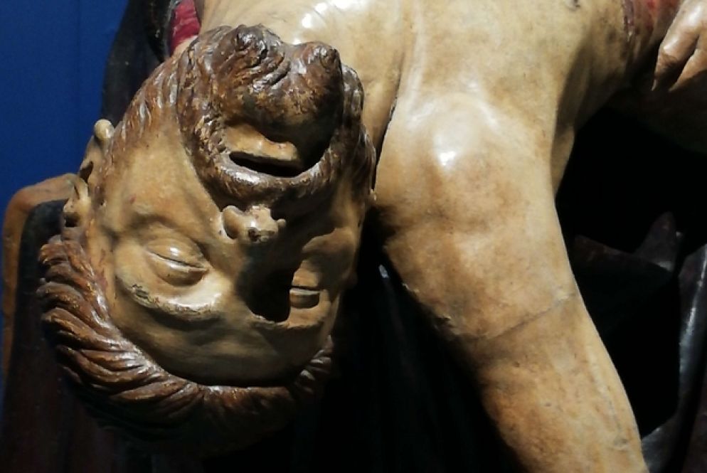 Il Cristo morto nella Vesperbild del Vecchietta (1470 c.)